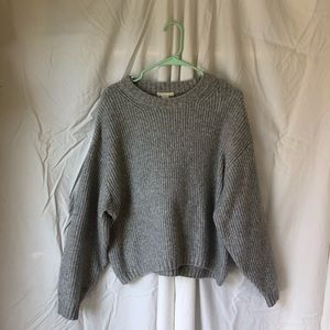 Grey Knit Sweater